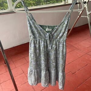 Green Hollister Mini Dress Size S